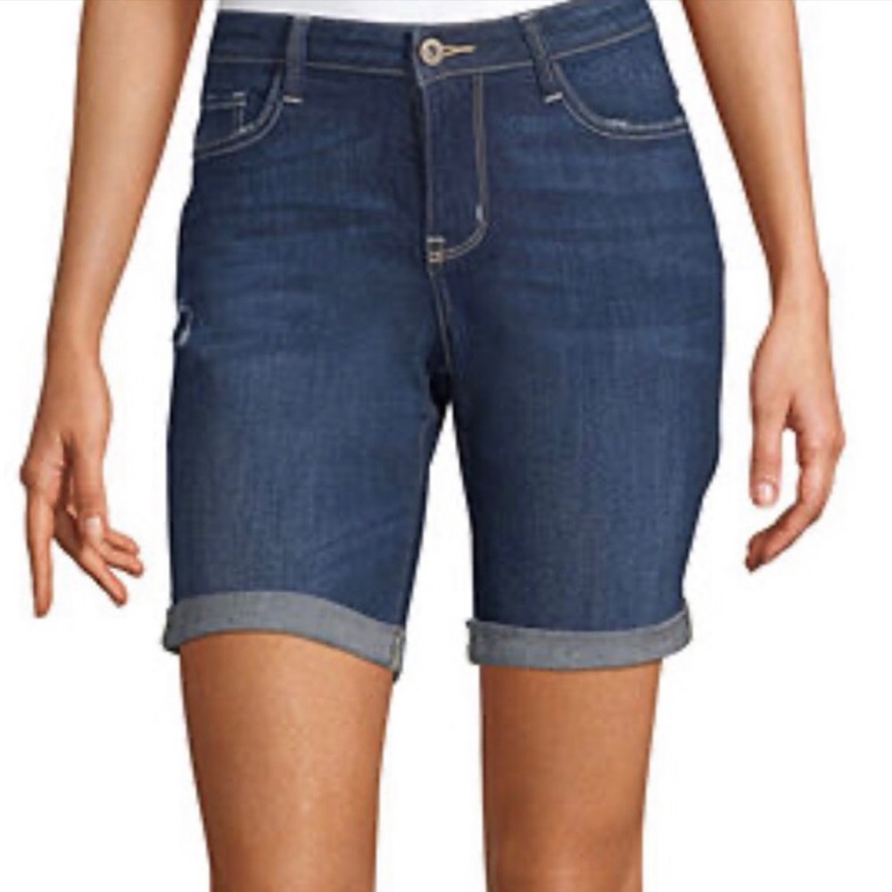 Arizona Jean Co Shorts Lot 2 Pair Juniors 7 Denim